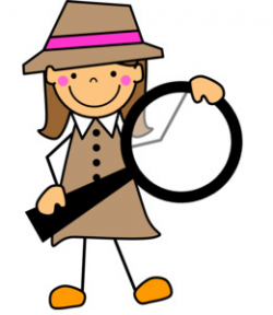 Download solving a mystery with detective spunk clipart ...
