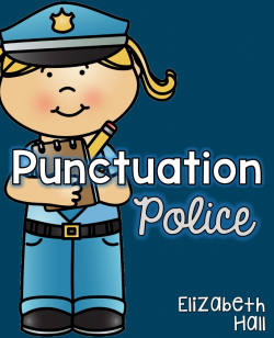 Punctuation Police - Clip Art Library