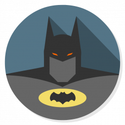 Batman Arkham Asylum flat icon | Flat Icons | Pinterest | Icon files ...