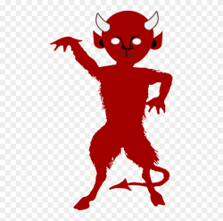 Lucifer Devil Demon Satan Silhouette - Satan Clipart, HD Png ...