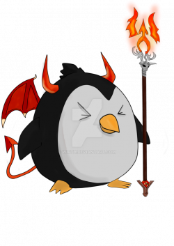 Kuikui the penguin - Devil Costume by Wirth on DeviantArt