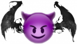 Emoji Demon devil - Sticker by FuckingEmo
