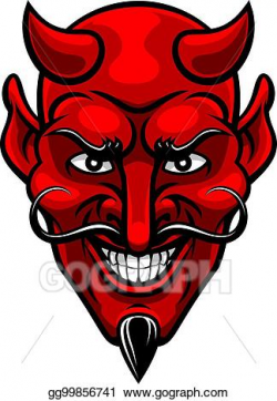 Vector Art - Devil sports mascot. EPS clipart gg99856741 ...