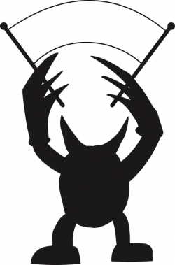 Devil Silhouette Cliparts#4638989 - Shop of Clipart Library