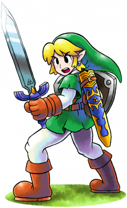 Mario+Luigi'' RPG Style: Link (Legend of Zelda) by Master-Rainbow ...