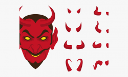 Demon Clipart Marshmallow - Devil Horns Clipart Png ...