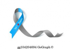 Diabetes Awareness Ribbon Clip Art - Royalty Free - GoGraph