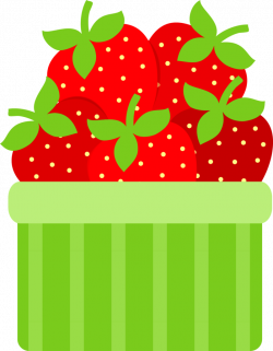 strawberries | clipart | Pinterest | Clip art, Food clipart and ...