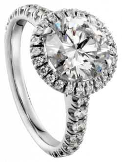 Ring with White Diamond PNG Clipart - Best WEB Clipart
