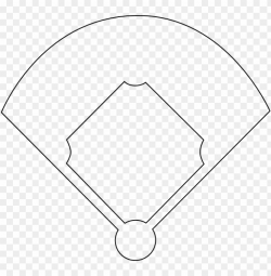baseball diamond template printable - softball field clipart ...