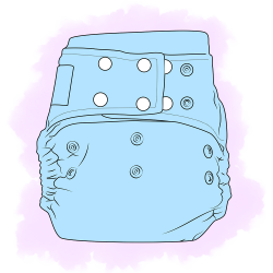 Snap Cloth Diaper – Moo Moo Kow