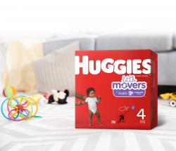 Huggies® Little Movers® Diapers for Sizes 3-6