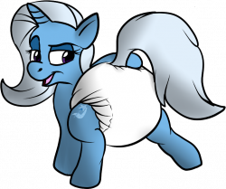 Trixie is a Diaper butt (Clean) by hodgepodgeDL -- Fur Affinity [dot ...