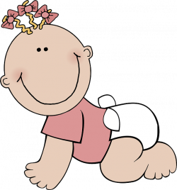 Free Image on Pixabay - Baby, Girl, Crawling, Pink, Happy ...