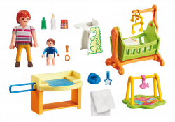 Baby Room with Cradle - 5304 - PLAYMOBIL® USA