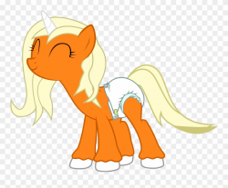 Dreamsicle In Diapers - Pony In A Diaper Clipart (#2092938 ...