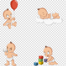 Baby illustration, Diaper Infant Toddler Boy, Baby daily ...