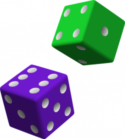 Dice clipart gamble ~ Frames ~ Illustrations ~ HD images ~ Photo ...