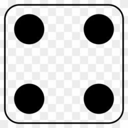 Download for free 10 PNG Four clipart dice Images With ...