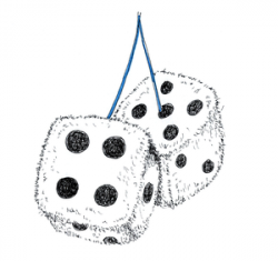 Clipart Fuzzy Dice | Free Images at Clker.com - vector clip ...