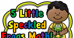 Teaching Outside of the Box...: Five Little Speckled Frogs Math ...