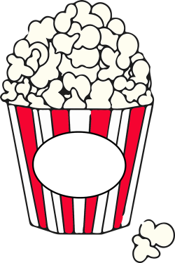Free to Use Public Domain Popcorn Clip Art - Clip Art Library