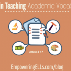 A17. Tier 2 Words: Words that Make a Difference | ELL ...