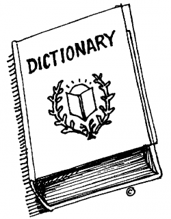 Dictionary Clip Art N4 free image