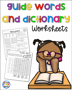 Dictionary Skills and Guide Words Worksheets | Library and ...