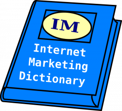 Internet Marketing Dictionary Clip Art at Clker.com - vector clip ...