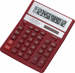 Red Calculator transparent PNG - StickPNG