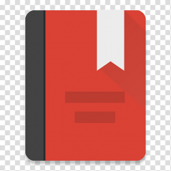 Android Lollipop Icons, Dictionary, red book transparent ...