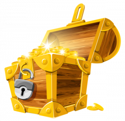 Gold Coins Treasure Chest PNG Clipart Picture | Pirate clip ...