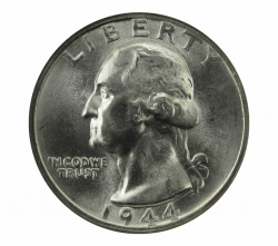 Washington Silver Quarter Obverse Coin Heads And Tails ...