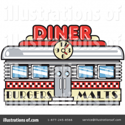 Diner Clipart #14814 - Illustration by Andy Nortnik