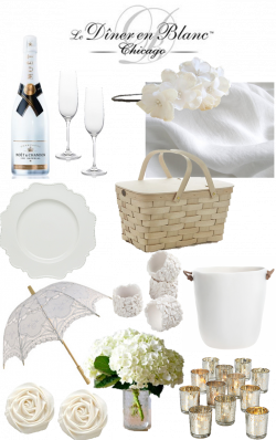 diner en blanc inspiration, white picnic, summer picnic, white party ...