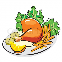 dinner clipart clipart cooked chicken free clip art clipart bay ...