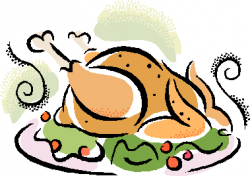 Turkey Dinner Clipart