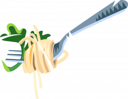 Italian Pasta Dinner Spaghetti - Vector Image
