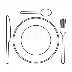 48+ Dinner Plate Clipart | ClipartLook