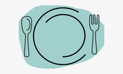 Cutlery Clipart Thanksgiving Dinner Plate - Spoon And Fork ...
