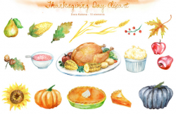 Thanksgiving Day Clipart Dinner - Clipart1001 - Free Cliparts