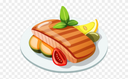 Dinner Plate Clipart Main Course - Food Png Clipart ...