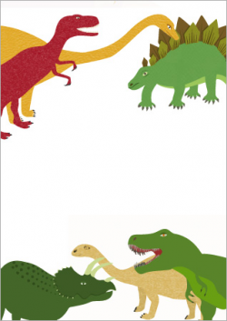 Free Dinosaur Borders, Download Free Clip Art, Free Clip Art ...
