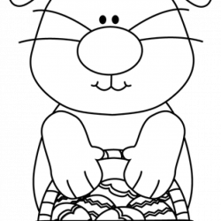 Bunny Clipart Black And White camping clipart hatenylo.com