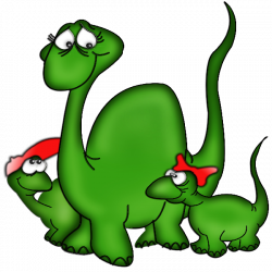 Dinosaur Cute Cartoon Animal Clip Art Images On A Transparent ...