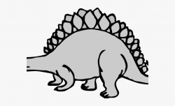 Dinosaur Clipart Stegosaurus - Dinosaur Coloring Pages For ...