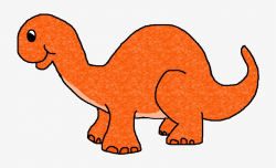 Dinosaurs Clipart Orange Dinosaur - Orange Dinosaur Clipart ...