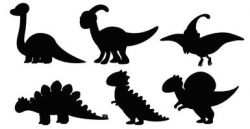 Dinosaur Silhouette Free Vector Art - (858 Free Downloads)