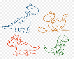 Dinosaurs Clipart Dinosaur Drawing - Easy Dinosaur Drawing ...